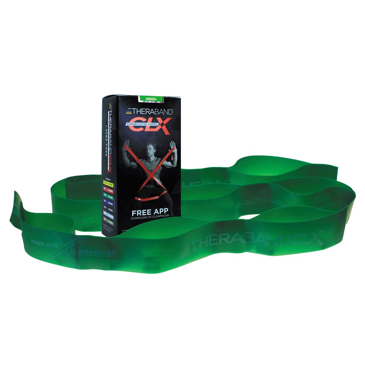theraband clx resistance band